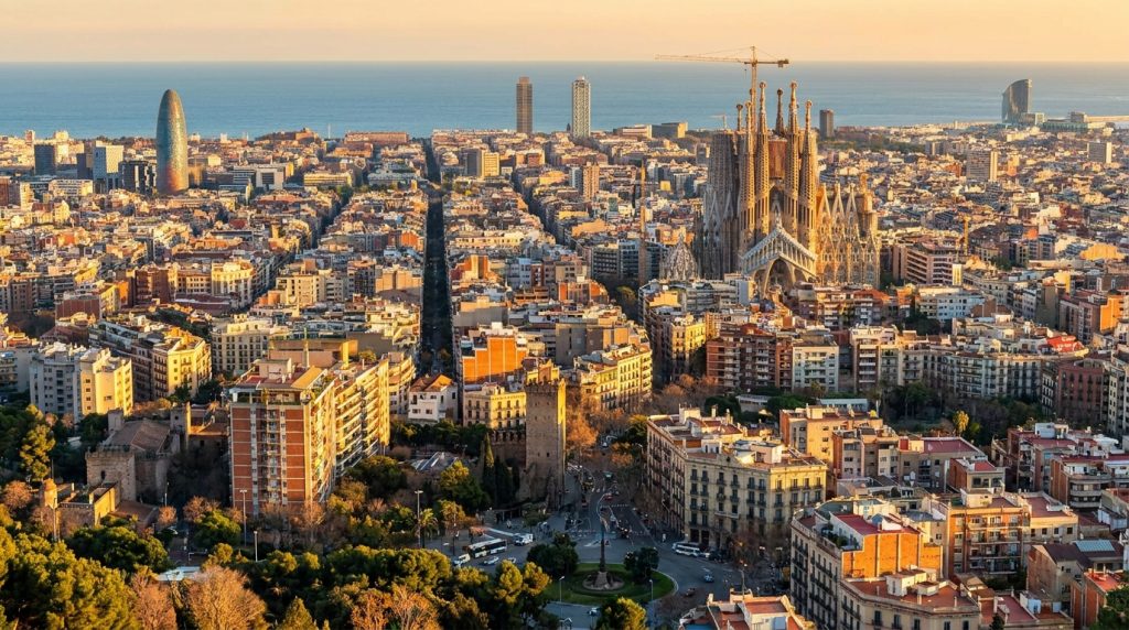 Barcelona Skyline Vendopor Inmobiliarias de Barcelona